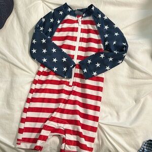 Patriotic rash guard